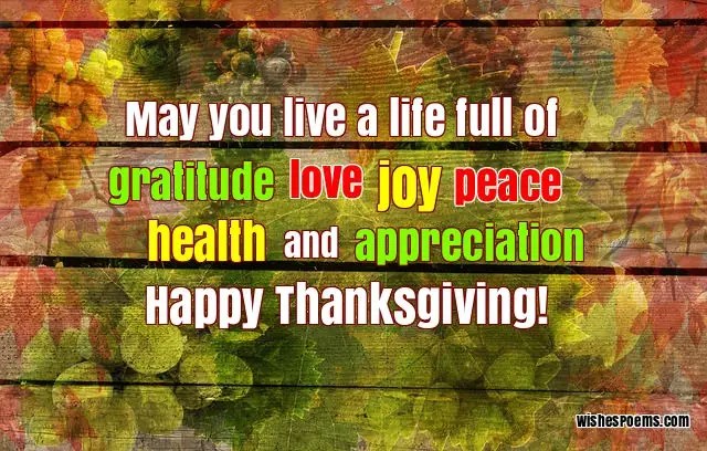 thanksgiving messages to god