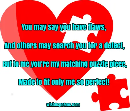 cute love poems for him