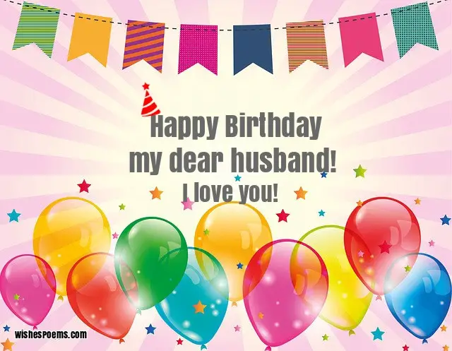 Featured image of post Birthday Wishes For Hubby - I'm so lucky to be blessed with a man like you next to me.