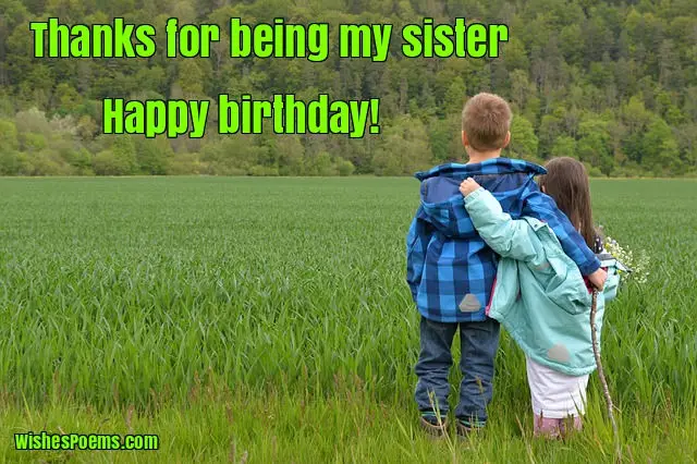 Happy Birthday Little Sister