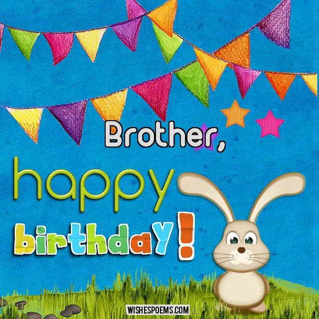 birthday wishes for younger brother