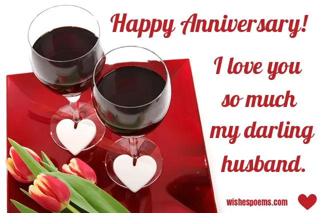 happy anniversary to my husband