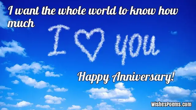 happy anniversary wishes