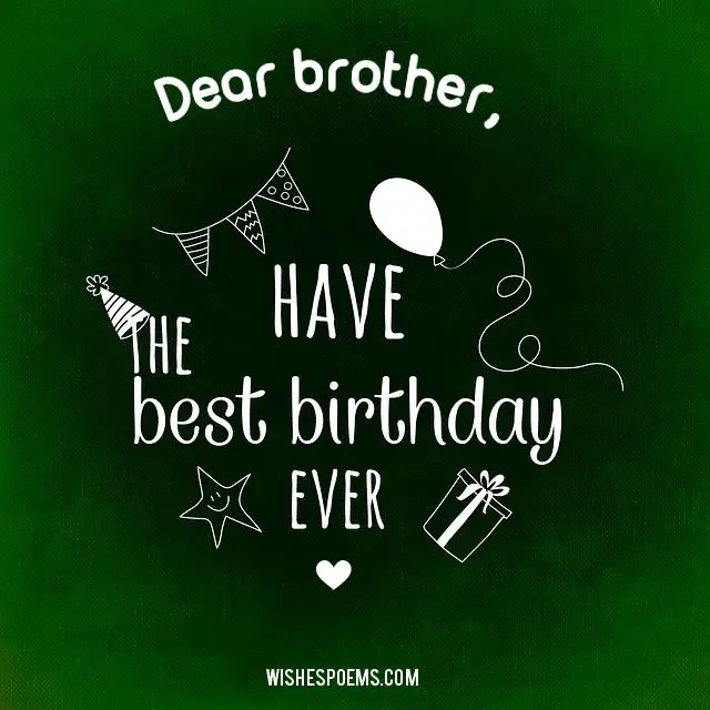 happy birthday brother images