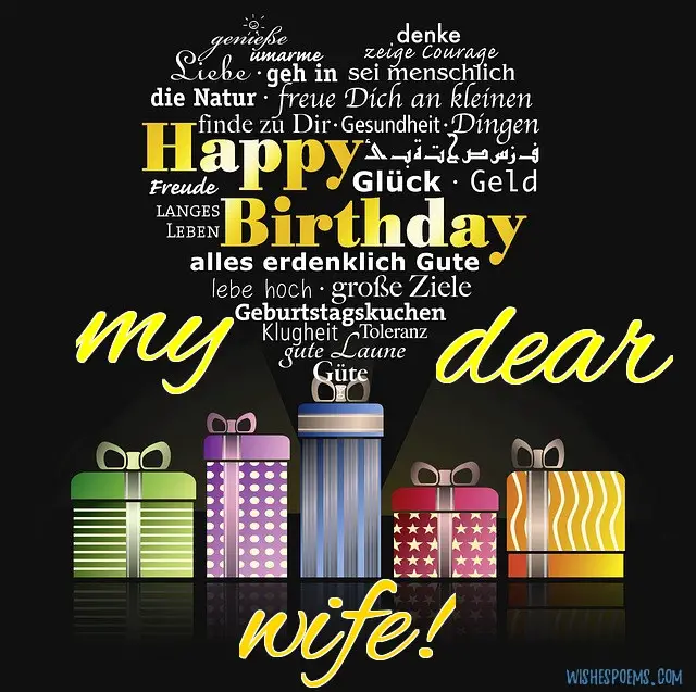 100 Romantic Birthday Wishes for Wife Wishes Poems 100 Romantic Birthday Wishes for Wife Wishes Poems