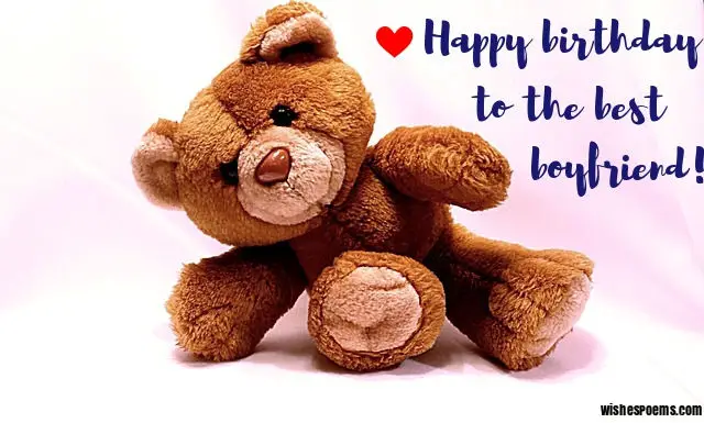 happy birthday boyfriend