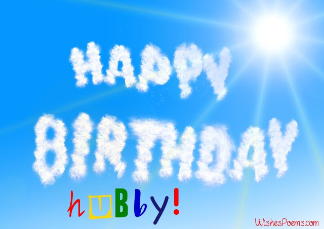 happy birthday wishes for husband