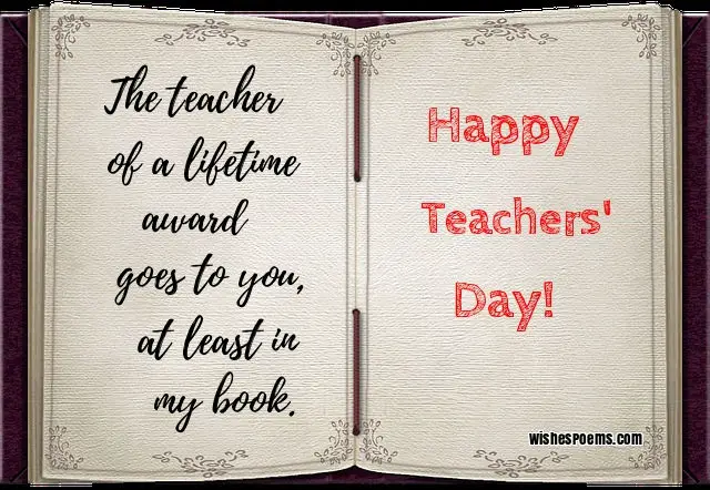teachers day message