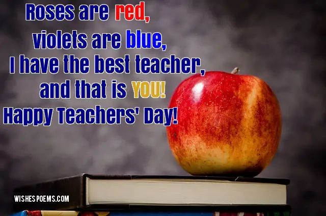 teachers day poems