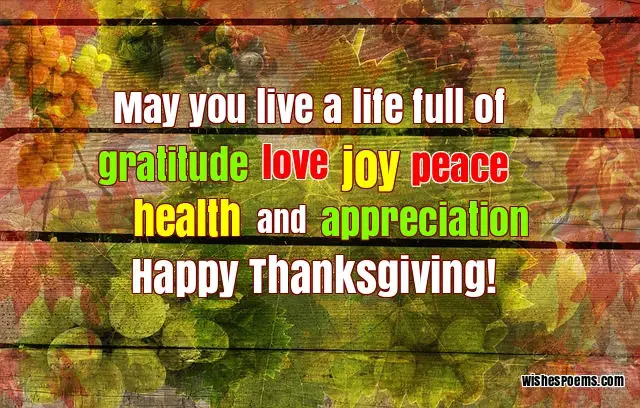 thanksgiving messages to god