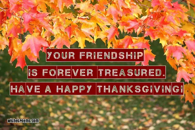 thanksgiving wishes for friends