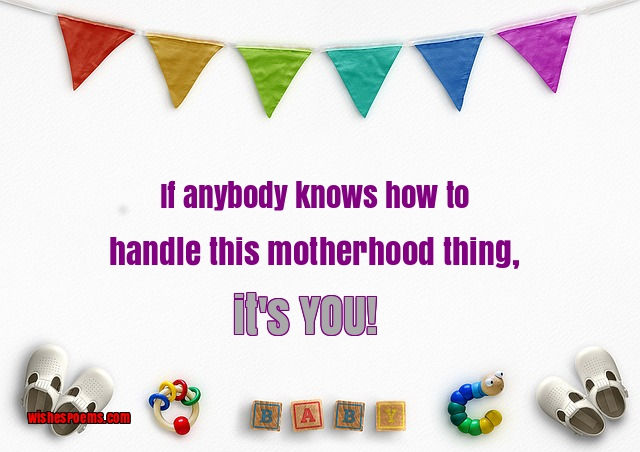 what to write in a baby shower card