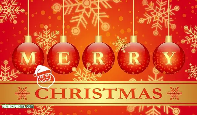 merry christmas images bauble