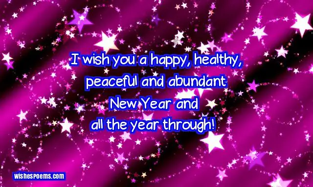new year wishes image